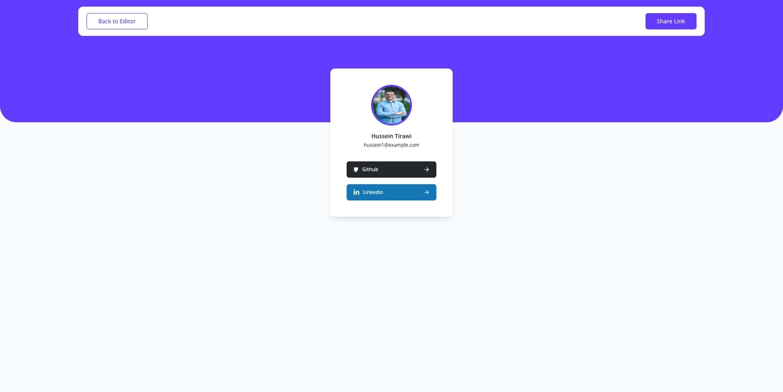 LinkSharing — screenshot 3 of 3