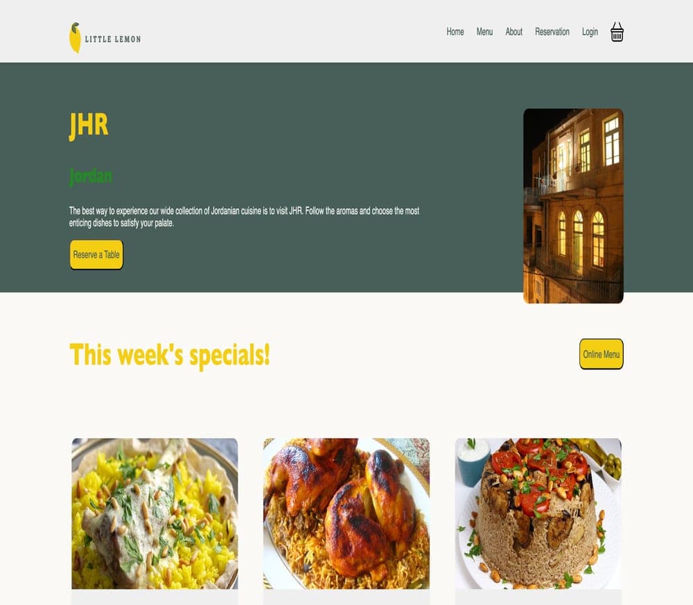 Little Lemon Restaurant — screenshot 1 of 5