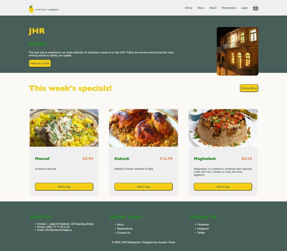 Little Lemon Restaurant — screenshot 5 of 5